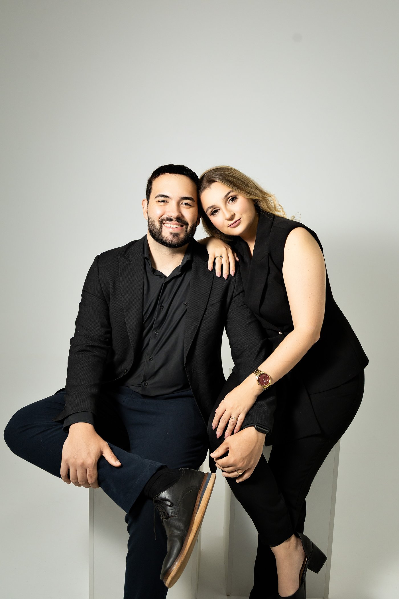 Elisa e Vinícius, casal por trás da Pousa Films.